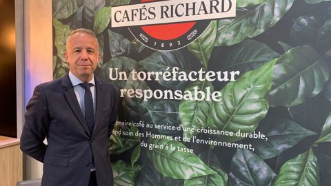 Jean-Christophe Albaret Cafés Richard avec DR CSM - Jean-Christophe Albaret, directeur des opérations commerciales et du développement chez Cafés Richard Jean-Christophe Albaret Cafés Richard avec DR CSM - Jean-Christophe Albaret, directeur des opérations commerciales et du développement chez Cafés Richard